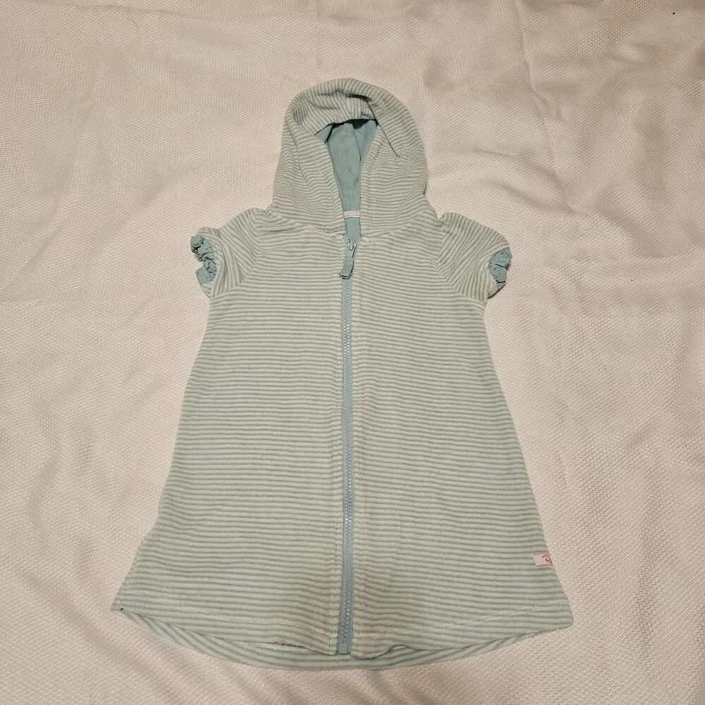 Ruffle Butts Terry Cloth Swim coverup Girls 4t